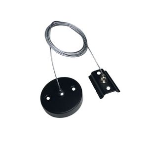 Kit Suspensão Pix Para Fixação Trilho Eletrificado Bivolt Preto
