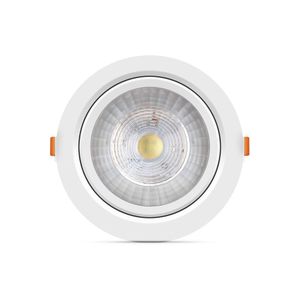 Spot De Led Embutir Elgin Ecospot Mr16 Redondo 5w Bivolt 6500k Luz Fria