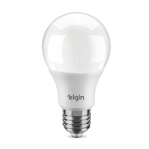 Lâmpada Led Elgin Bulbo 9w A60 E27 Bivolt 3000k Luz Quente
