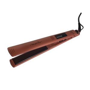 Chapinha / Prancha Gama Elegance Led Marula Com óleo Essencial De Marula Cobre Bivolt