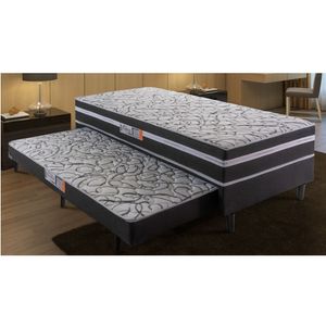 Conjugado Box Hellen Aspen 0,88x188x0,41 Com Auxiliar Cinza/branco/floral