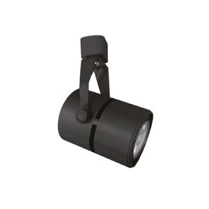 Spot Direcionável Pix Fenda Par 20 E27 Para Trilho Eletrificado Bivolt Preto