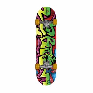 Skate Novo Estilo Verde Vermelho WinMax