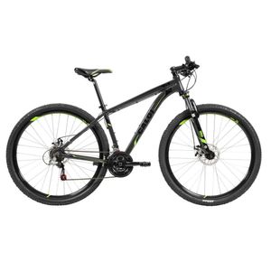 Bicicleta Mountain Bike Shimano Aro 29 Suspensão Câmbio Freio a Disco 21 Velocidades Cinza Caloi