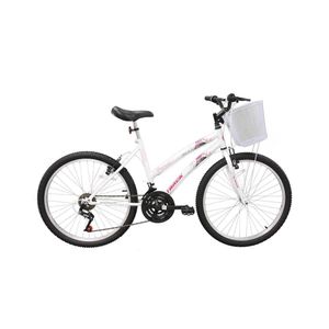 Bicicleta A24 Parati 21V Com Cesta Tk3 Track Branco