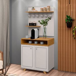 Buffet 2 Portas Star Off White/nature