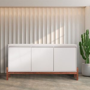 Buffet 3 Portas Tiê Off White