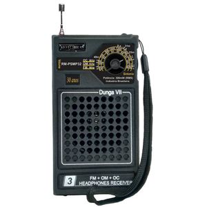 Rádio Portátil Rm-psmp32 Dunga Vii Am/fm 300mw Rms Motobras Preto Bivolt