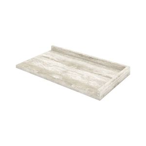 Tampo Para Balcão Canto 49 Cm Reto Henn Calcare