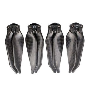 2 Pares Hélices Dobráveis Fibra de Carbono de Drone DJI Mavic Pro