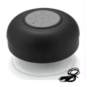 Mini Caixa de Som com Bluetooth e Microfone Resistente à Àgua Cor Preto