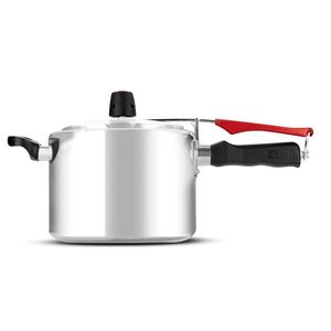 Panela De Pressão Clock Original Alumínio Polido 4,5L