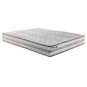 Colchão Queen Espuma D33 Pasquale Plus Euro Pillow Clean (158X198X25) - Paropas