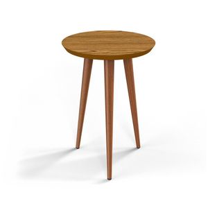 Mesa Lateral E Apoio Canto 57Cm Luna Patrimar Cumarú Camarú