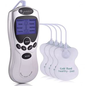 Aparelho Massageador Fisioterapia Acupuntura 4 Eletrodo Novo Cx