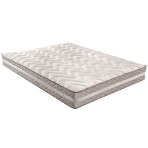 Colchão Queen Espuma Compact Ag 65 / D33 / Confort Euro Pillow Gray (158X198X26) - Paropas