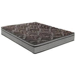 Colchão Queen Espuma D28 / Ep Anatômico Conforto Firme Euro Pillow Gray (158X198X17) - Paropas