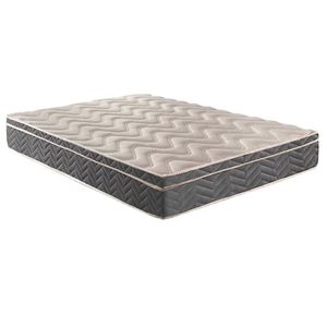 Colchão Queen D45 / Ep / Anatômico Conforto Mega Firme Euro Pillow (158X198X25) - Paropas