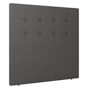 Cabeceira Cama Box Solteiro Luana 90cm Linho Cinza - Abmaza