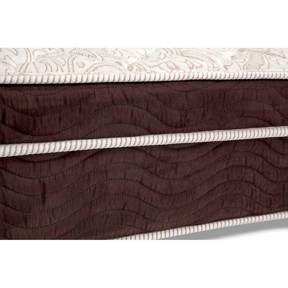 Encontraproduto.com.br - Cama Box Baú Casal: Colchão Ortopédico Ortobom Exclusive + Base CRC Courano Black(138x188)