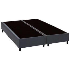 Cama Box Base Queen Universal Courano Gray (158X198X20) - Costa Rica