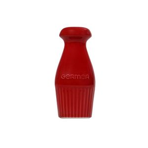 Saleiro Em Porcelana Assar E Servir 5,5x13cm Germer Vermelho