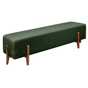 Recamier Eros Luxo Madeira Maciça Castellar Móbile Veludo Verde Veludo Verde