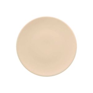 Jogo De Pratos Sobremesa Em Cerâmica Unni Com 6 Peças 18,5cm Oxford Merengue