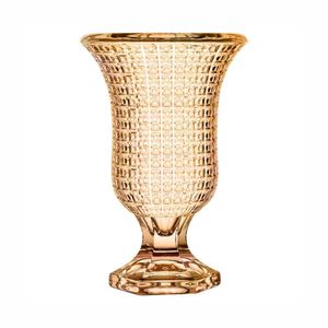 Vaso Com Pé Em Cristal Chevalier 15x23,5cm L'hermitage