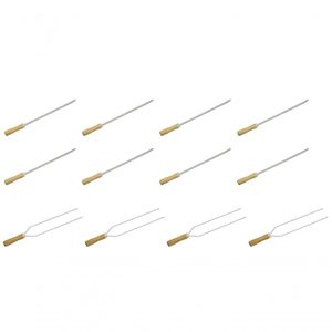 8 Mini Espeto Simples 4 Duplo Churrasco 39 Cm Churrasquinho