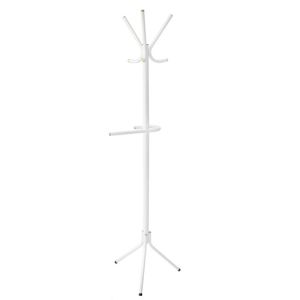 Cabideiro Tubo 2 Cb2001 Tubo Aço Carbono Vinci Móveis Branco