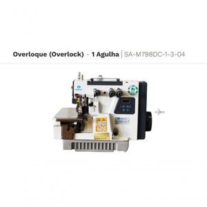 Overloque Direc Drive Sa798-Sansei-220V -12 M Garantia