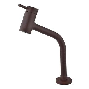 Torneira Metal Bica Baixa Bancada Opala Preta 45º C60 Fort Aço Cortém