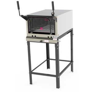 Forno Refratário a Gás Progás para Pizza com Infravermelho e sem Kit Gás 100 Litros Cinza PRP-800
