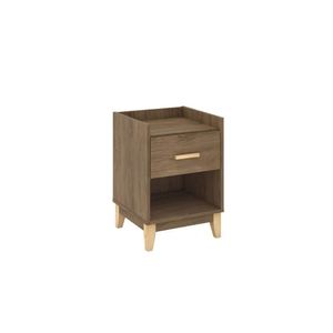 Mesa Cabeceira Infantil Le 6006 C/ 1 Gaveta Freijo - Movelbento