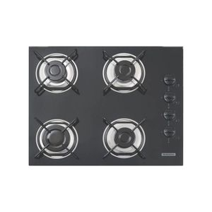 Cooktop Tramontina Glass Brasil 4Gg 55 A Gás 4 Queimadores Preto