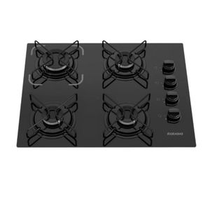 Cooktop Essencial Itatiaia 4 Bocas Preto - Bivolt