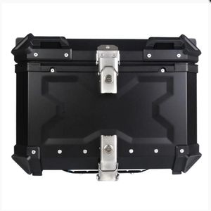 Baú De Moto Traseiro Universal 45 Litros Tronos - Preto