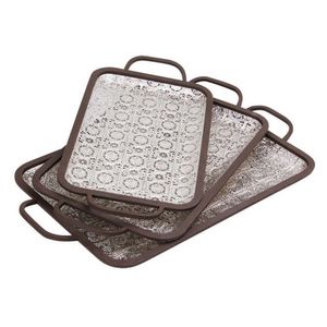 Linha Bali Tacho Retangular Conjunto C/3 57cm Trevisan
