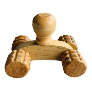 Massageador Carrinho De Madeira Maderoterapia Portátil Corporal Relaxante Massagem Anti Stress