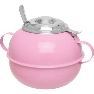 Açucareiro em Inox 500 GR Rosa - Malta