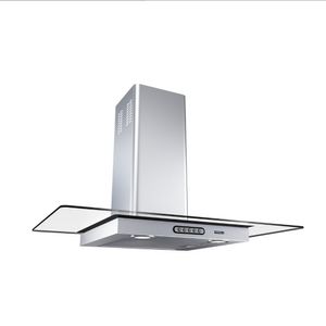 Coifa Vidro Reto Inox Duto Slim 80Cm 220V Nardelli Inox