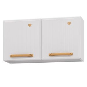 Armário Aéreo Duplo 2 Portas Diamante Telasul Branco