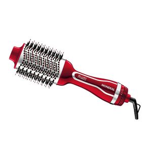 Escova Secadora Mondial Silver Red Es-07 60hz 360° 220V