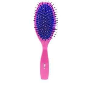Escova Ricca Pink Oval Almofadada