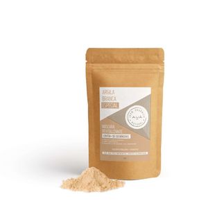 Máscara De Argila Natural - Branca Revitalizante - Auá Natural