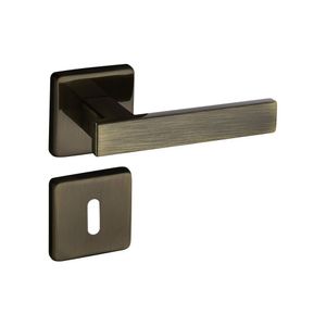 Fechadura 408 Roseta Quadrada Máquina 55 Bronze Oxidado Interna Pado