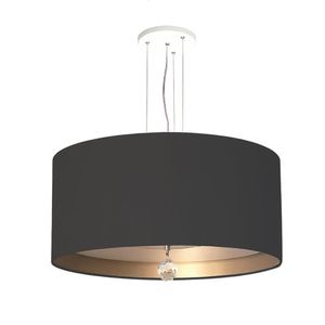 Pendente De Teto Led 30x15cm 5790 Tom Luz Iluminação Preto/bronze