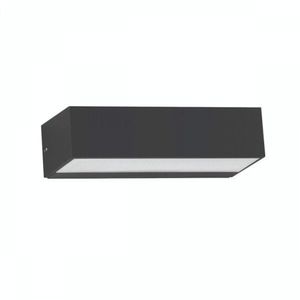 Arandela De Led Line 9W Bella Iluminação Preta