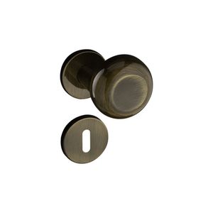 Fechadura Concept Roseta 400 Externo Bronze Oxidado Pado